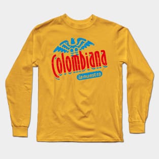 Colombiana - Vintage grunge design Long Sleeve T-Shirt